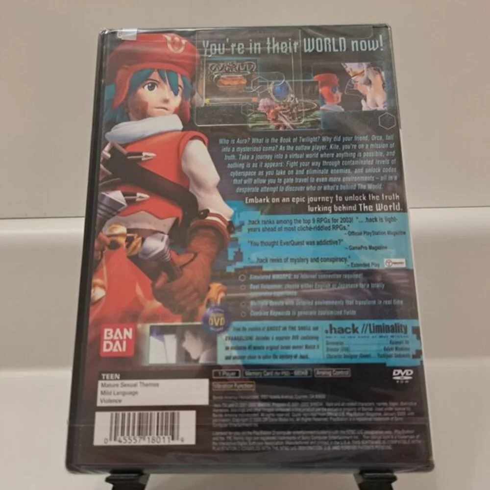 Brand New Sealed PS2 Playstation 2 .hack Infection Part 1